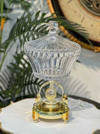 Kristal Cam Gold Şekerlik Saray Collection