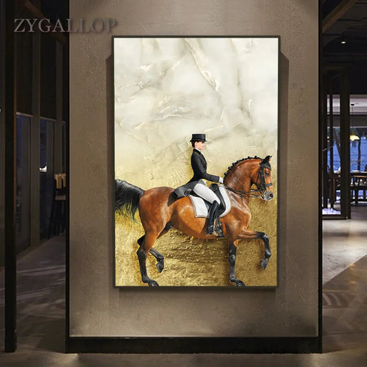 Graceful Ride El Dokuma Tablo 60x90
