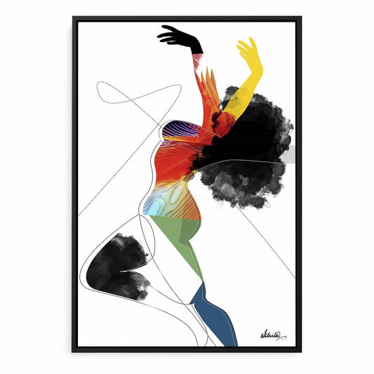 Vivid Woman - Liberated El Dokuma Tablo 60x90